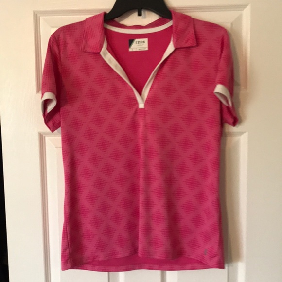 Izod Tops - IZOD Womens Golf Shirt Large Pink
